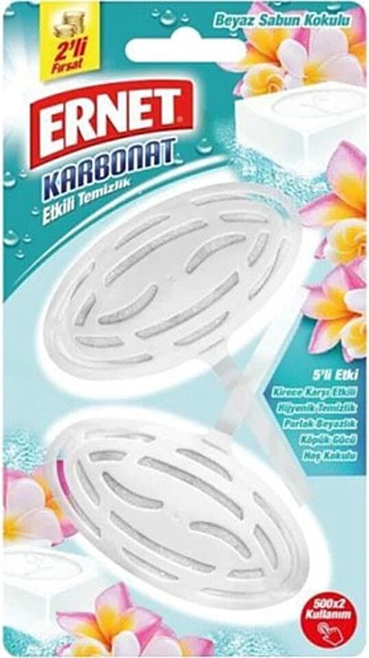 ERNET KLOZET BLOĞU 2X40 GR SÜPER KARBONAT
